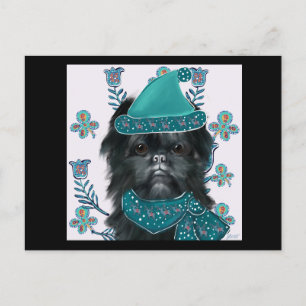 Carte Postale Imprimer toile Affenpinscher