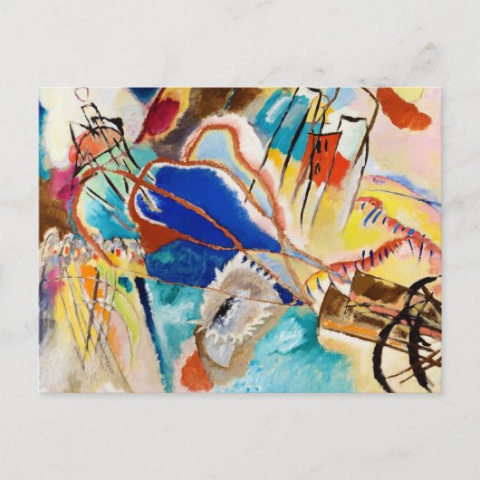 Carte Postale Improvisation 30 (Canons) par Wassily Kandinsky (Devant)