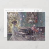 Carte Postale Improvisation de Frederick Childe Hassam (Devant / Derrière)