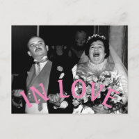 In Love The Happy Couple Original Vintage