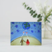 Carte Postale ...In Other Words...art by Jutta Gabriel... (Debout devant)