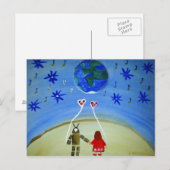 Carte Postale ...In Other Words...art by Jutta Gabriel... (Devant / Derrière)