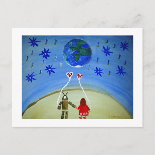 Carte Postale ...In Other Words...art by Jutta Gabriel... (Devant)