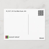 Carte postale IN_OUT (Dos)