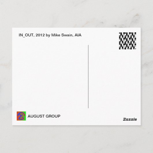 Carte postale IN_OUT (Dos)