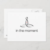 Carte Postale In The Moment - Style Black Regular (Devant / Derrière)