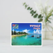 Carte Postale Inaba - Tuvalu - Vue mer - (Debout devant)