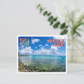Carte Postale Inaba - Tuvalu - Vue mer - (Debout devant)