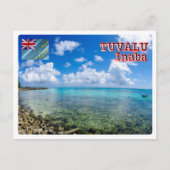 Carte Postale Inaba - Tuvalu - Vue mer - (Devant)