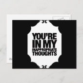 Carte Postale inapproprié (Devant / Derrière)