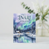 Carte Postale Inari Finlande (Debout devant)