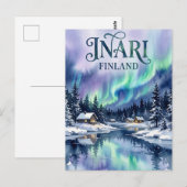 Carte Postale Inari Finlande (Devant / Derrière)