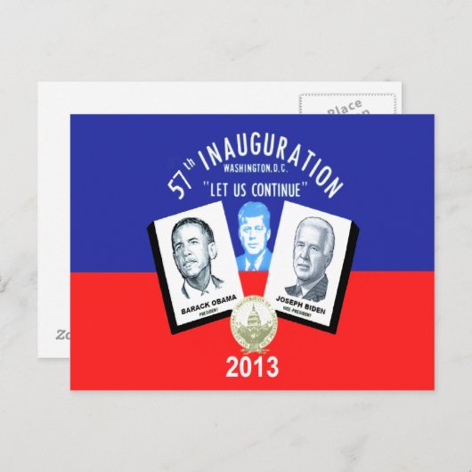 Carte postale inaugurale 2013 (Devant / Derrière)