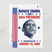 Carte Postale Inauguration (arrière vide) (Devant / Derrière)