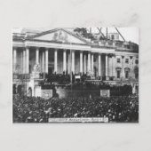 Carte Postale Inauguration d'Abraham Lincoln Le 4 mars 1861 (Devant)