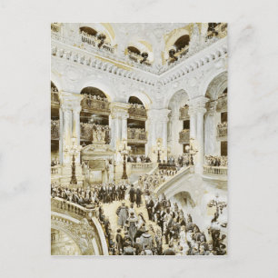 Carte Postale Inauguration de l'Opéra de Paris