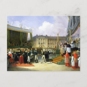 Carte Postale Inauguration d'un monument en mémoire Louis XVI
