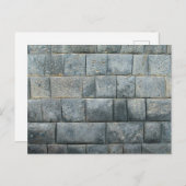 Carte Postale Inca wall (Devant / Derrière)