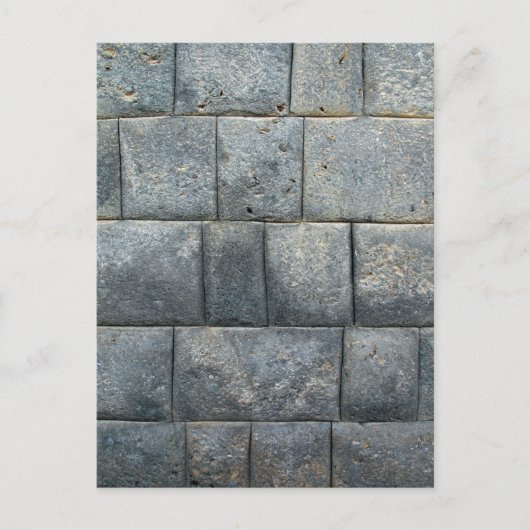 Carte Postale Inca wall (Devant)