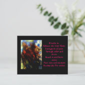 Carte Postale Incendie (Debout devant)