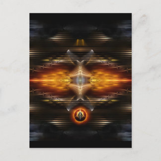 Carte Postale Incendie