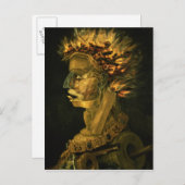 Carte Postale Incendie, 1566 (Devant / Derrière)