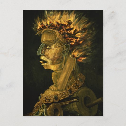 Carte Postale Incendie, 1566 (Devant)