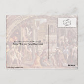 Carte Postale Incendie Dans Le Borgo Par Raffael (Dos)