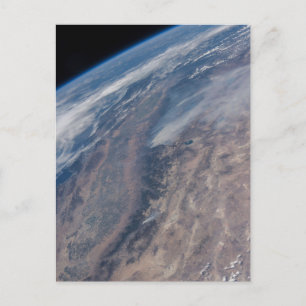 Carte Postale Incendie Dans Le Parc National De Yosemite Et La F