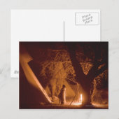 Carte Postale Incendie de camp no 2 (Devant / Derrière)