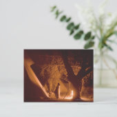 Carte Postale Incendie de camp no 2 (Debout devant)