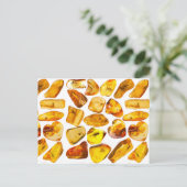 Carte Postale Inclusions de pierre ambre (Debout devant)