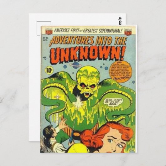 Carte Postale Inconnu - 1 (Devant / Derrière)