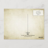 Carte postale Inde (Dos)