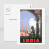 Carte Postale Inde-1927 (Devant / Derrière)