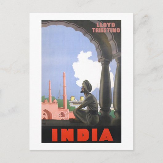 Carte Postale Inde-1927 (Devant)