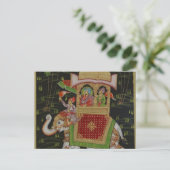 Carte postale Inde Art (Debout devant)