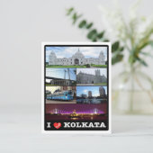 Carte Postale Inde - Calcutta - Mosaïque - (Debout devant)