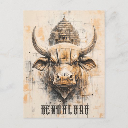 Carte Postale Inde du Bengaluru (Devant)