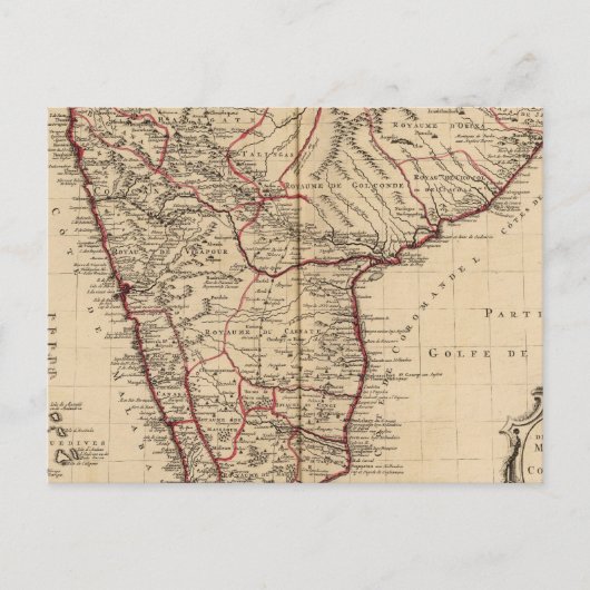 Carte Postale Inde et Bangladesh (Devant)
