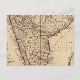 Carte Postale Inde et Bangladesh