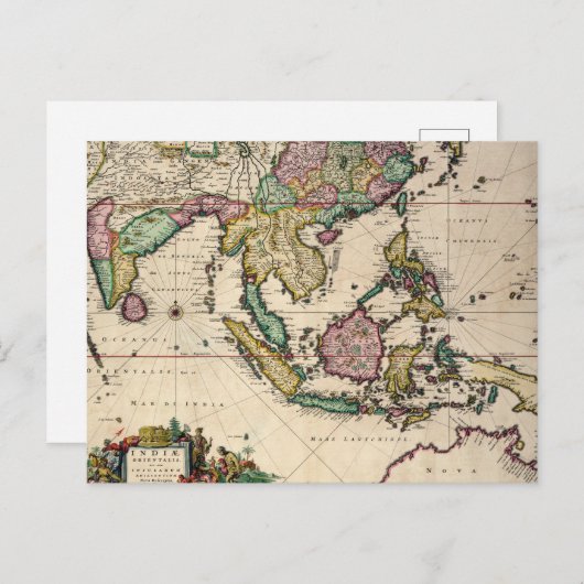 Carte Postale Inde et Ceylan en Australie (Devant / Derrière)