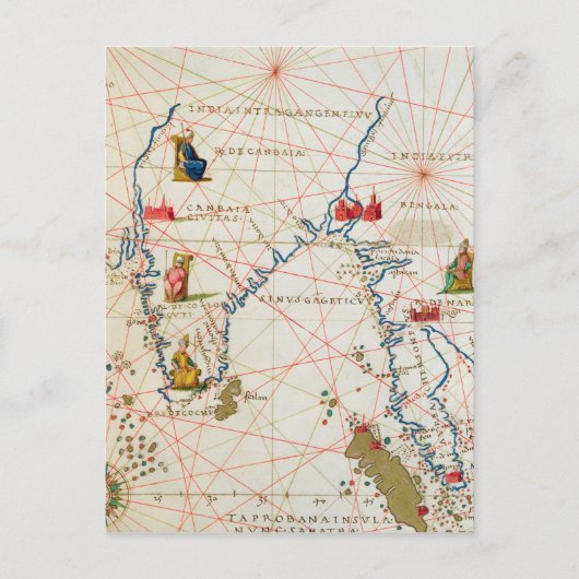 Carte Postale Inde et Malaisie (Devant)