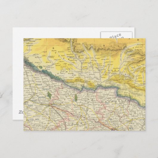 Carte Postale Inde et Népal (Devant / Derrière)