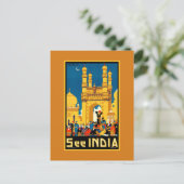 Carte Postale Inde Hyderabad Vintage Voyage (Debout devant)