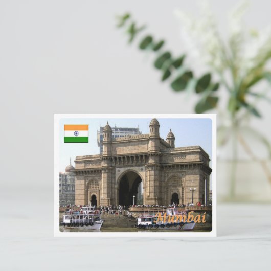 Carte Postale Inde - Mumbai (Debout devant)