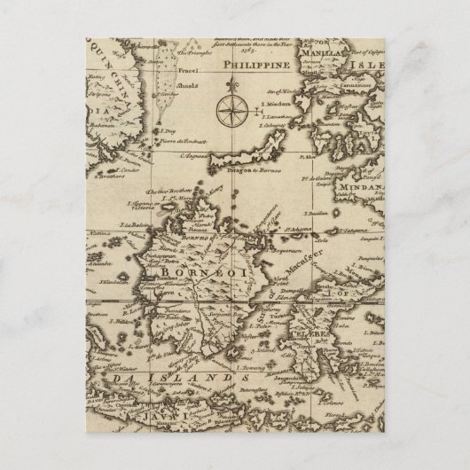 Carte Postale Inde orientale (Devant)