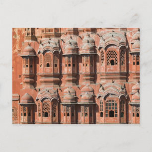 Carte Postale INDE, Rajasthan, Jaipur : Hawa Mahal (Palais de la