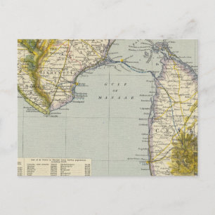 Carte Postale Inde, Sri Lanka