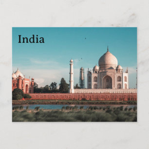 Carte Postale Inde Tourisme Voyage Ajout Vintage